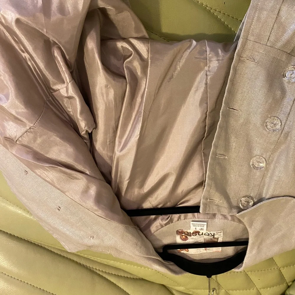 Kensie  Ladies Party Jacket from Macys Size L -worn just a few times Fully lined - Picture 2 of 4